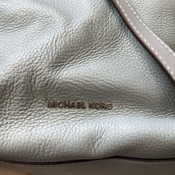 MICHAEL KORS Dusty Blue Kirby Satchel - Picture 2 of 11